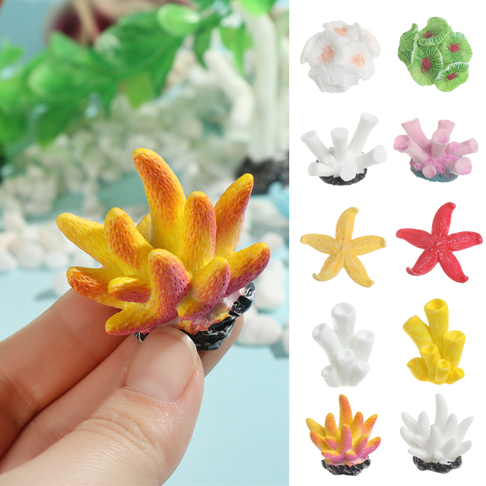 Reef Aquarium - Buatan Coral Ikan Tangki Ornamen Simulasi