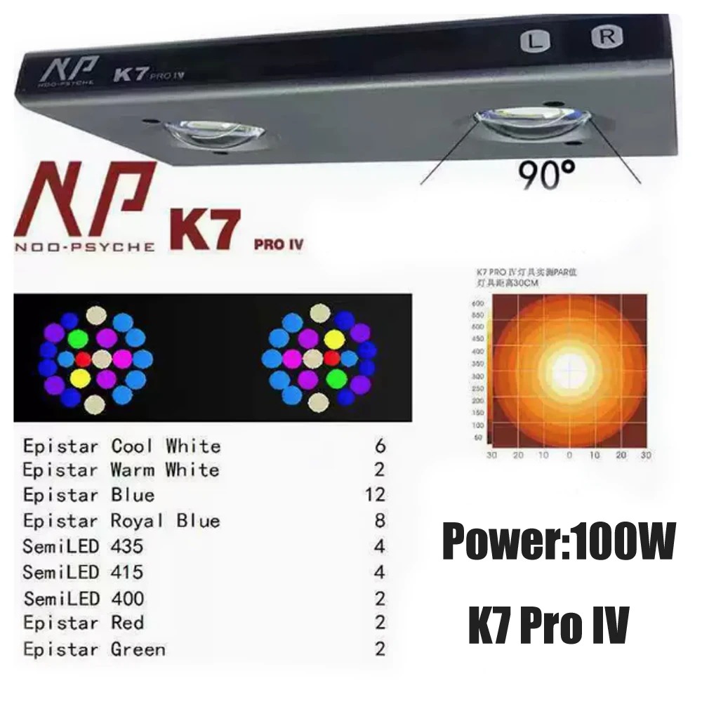 Reef Lighting - Lampu LED Akuarium Air Asin Spektrum