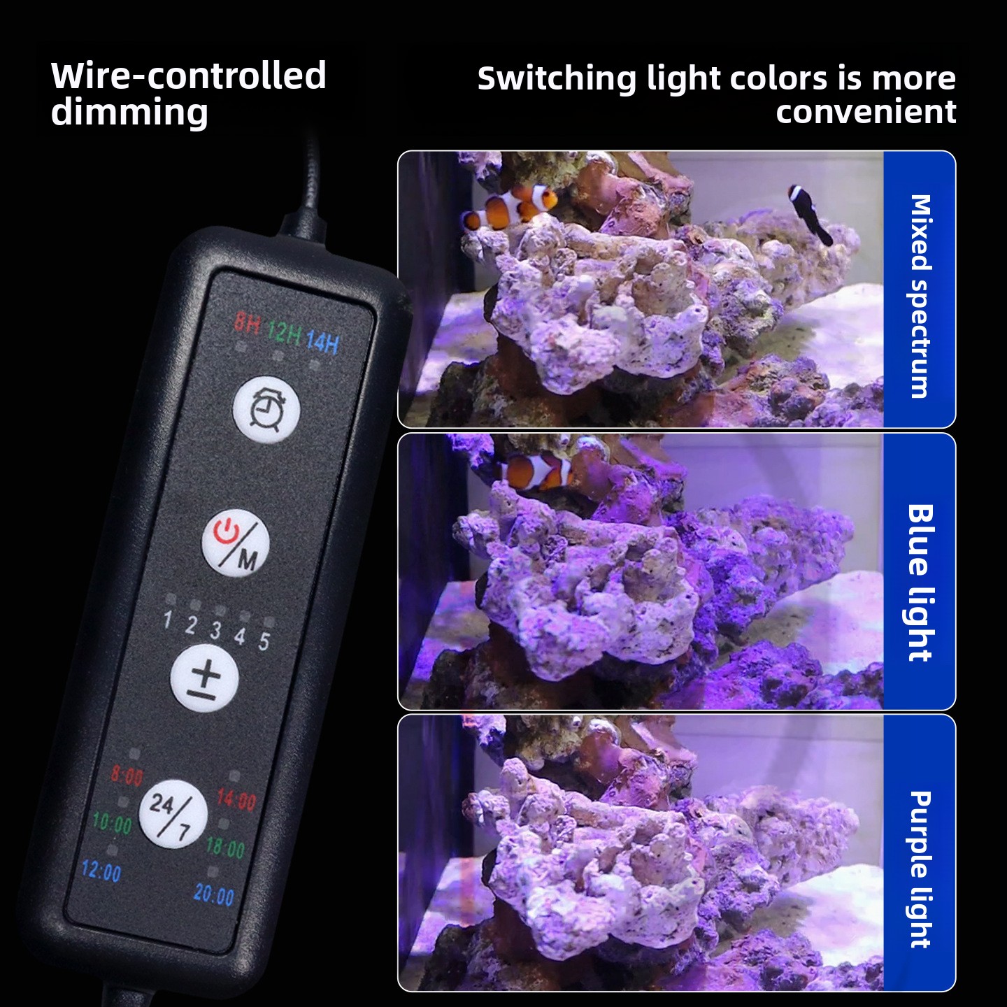 Lampu karang cerdas spektral l - Reef Lighting ulasan dan harga