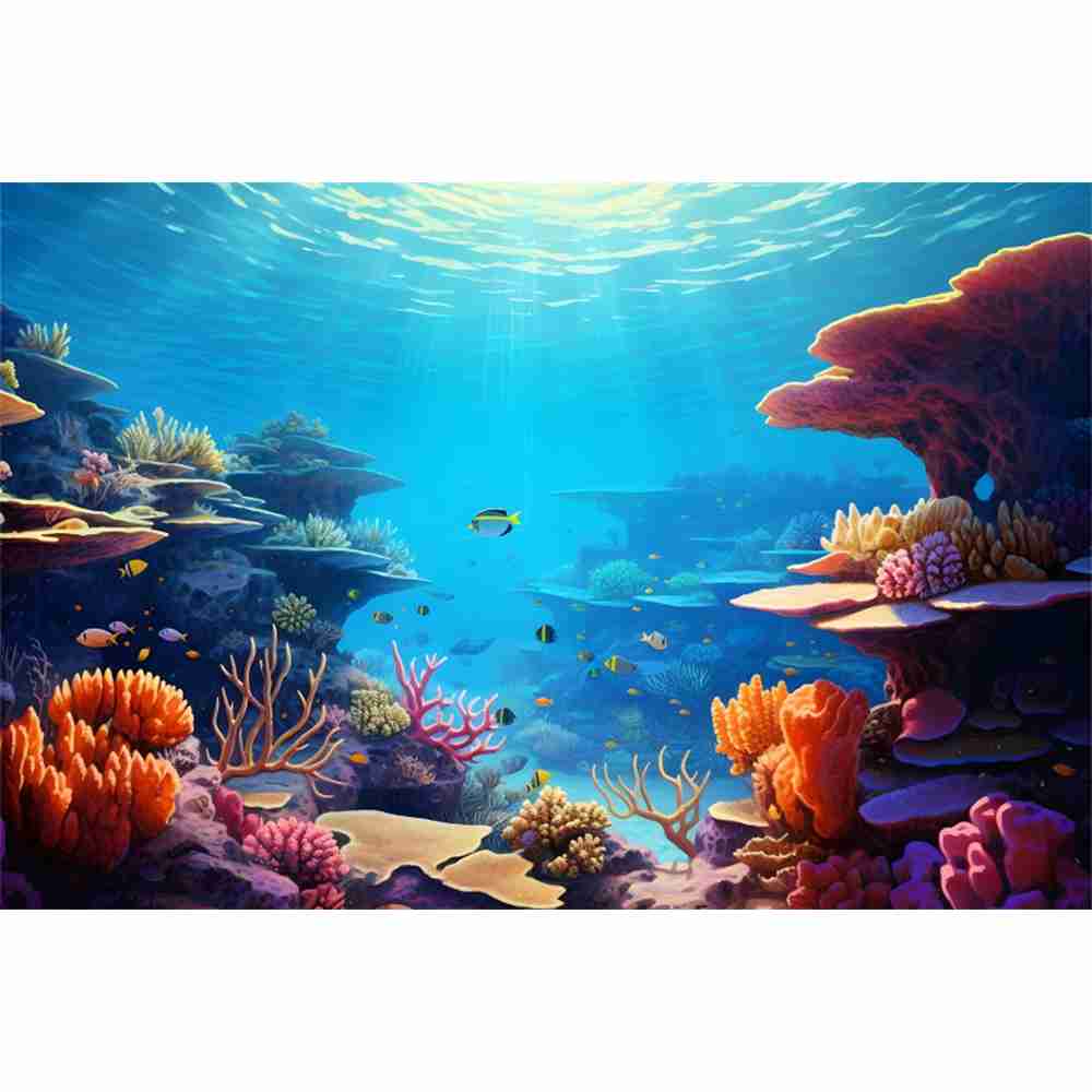 Latar Belakang Fotografi Dasar - Aquarium Marine World ulasan dan harga