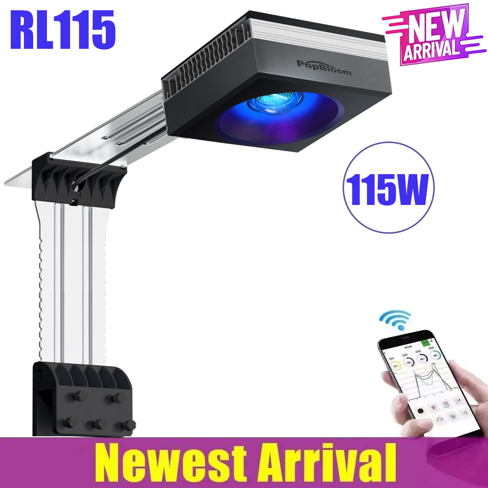 Lampu LED Akuarium WiFi PopBlo - Reef Lighting ulasan dan harga
