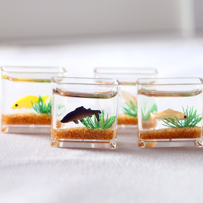 Ornamen Rumah, Rumah Boneka, M - Marine Fish Tank ulasan dan harga