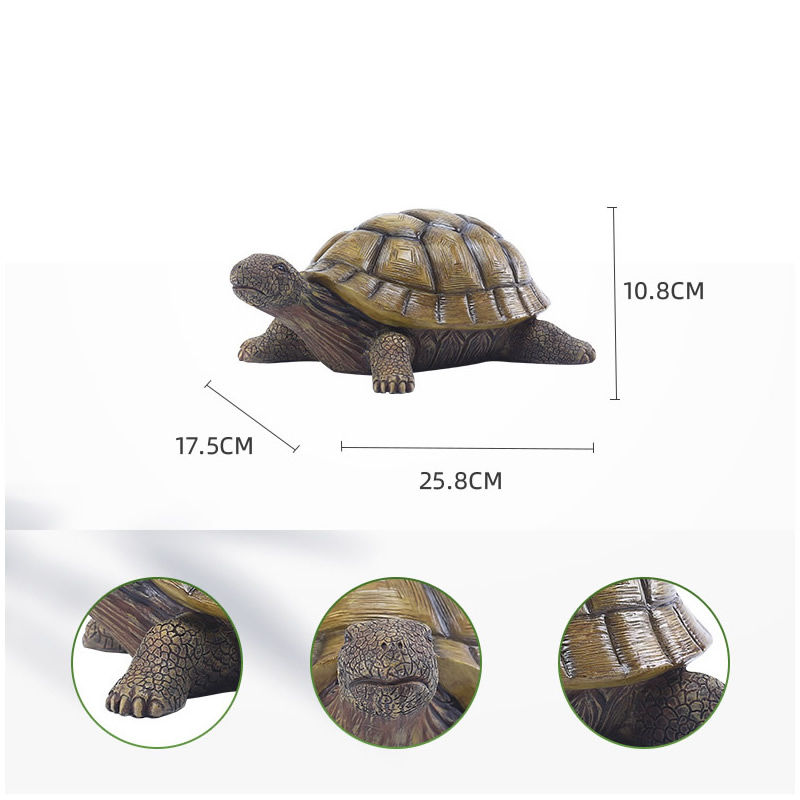 Dekorasi lucu kura-kura Resin  - Marine Fish Tank ulasan dan harga