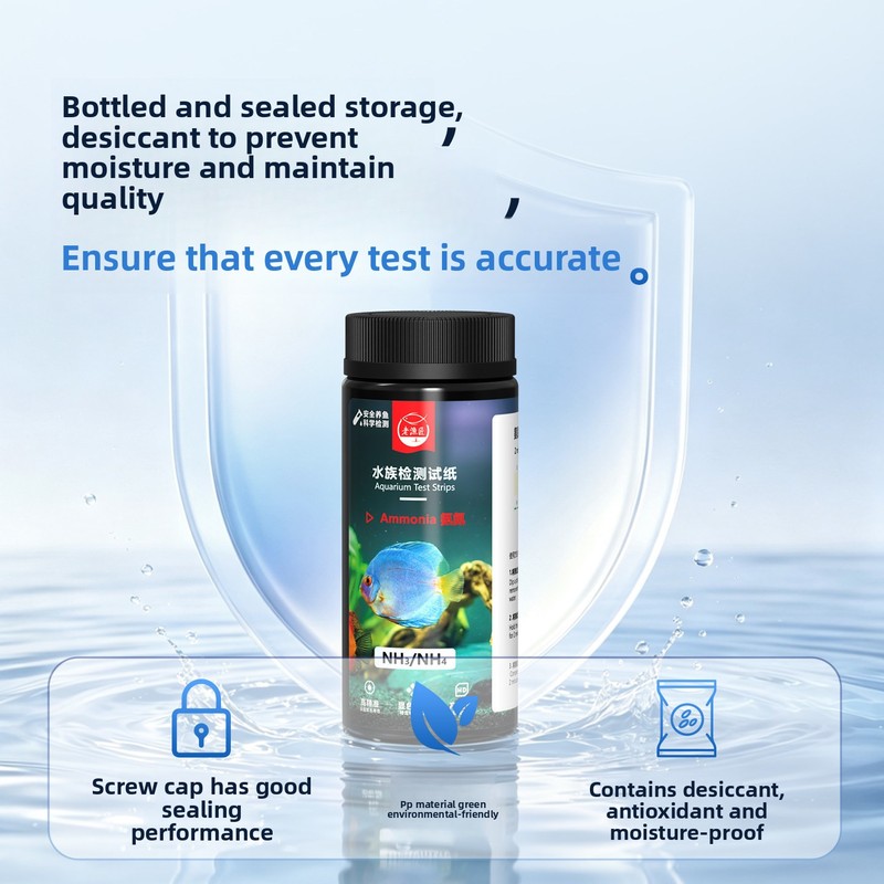 8-in-1 Strip Tes Akuarium - Al - Saltwater Tank ulasan dan harga